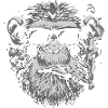 monkey smoking cigar