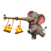 Elefant & Küken Swing-Abenteuer