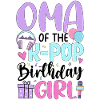 Oma de la fille d’anniversaire K-Pop