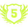 Neon Eagle Badge 5