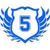 Knight's Shield with Wings 5