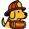 Rettungshund Feuerwehr Icon