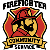 Firefighter Coat of Arms Graphic
