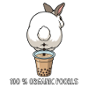 Cute Bunny Funny Boba Bubble Tea