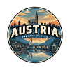 Retro Austria Hallstatt-Seeabzeichen