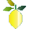 Geometric Lemon Illustration