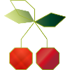Minimalist Cherries Illustration
