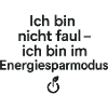 Ich bin im Energiesparmodus