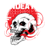 Skull Urban Cyberpunk Design