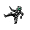 Alien Astronaut Weltraum Illustration