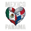 Herz Mexikos und Panamas