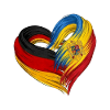 Herz Deutschlands und Rumäniens