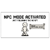 NPC Mode Activated Shirt – Gaming Meme