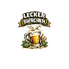 Lecker Bierchen Bierkrug Logo