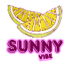 Sunny Lemon Vibe Cartoon