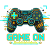 GAME ON - Retro Pixel Controller