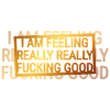 Gold Confident Mood Typography