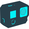 Icône drone Action Camera