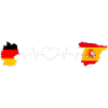 Heartbeat of Germany and Spain