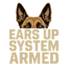 Ears Up System Armed Belgian Malinois