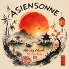 Asiensonne: Abendrot am Lotussee