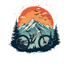 Fahrradfahrer Illustration