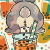 Cute Bunny Funny Boba Bubble Tea