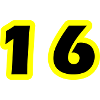 Symbole numérique 16