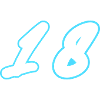 Symbole numérique 18