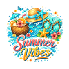 Atmosfere estive: Felicità da spiaggia e colori tropicali
