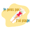 je peux pas j'ai plage