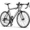 Bici da corsa pulita e minimalista. Andiamo a cavalcare