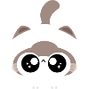 Kawaii Cat with Starry Eyes