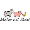Veganer Mates not Meat Tierliebe