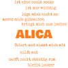 Spruch Alica