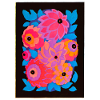 Rosa Art-Déco-Strauß