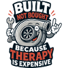 Built Not Bought Car Screwdriver Piston
