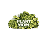 Plant Mom Green Leaf Logo