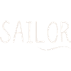 Sailor Sail Motif Lettering