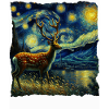 Cerf de Sika Nuit étoilée
