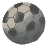 Klassischer Retro Fußball