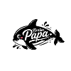 Bester Papa Logo mit Herzchen