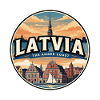 Retro Latvia Riga Schwarzkopf-Abzeichen