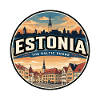 Retro Estonia Tallinn Altstadtabzeichen
