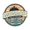 Retro Monaco Port Hercules Badge