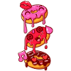 Donuts Kawaii Glacés et Coeurs