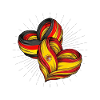 Deutschland und Spanien Freundschaft