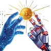 Crypto Art T-Shirt Bitcoin Creation