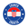 Zagreber Wappen-Rundabzeichen