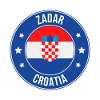 Zadar Croatia Crest Circle